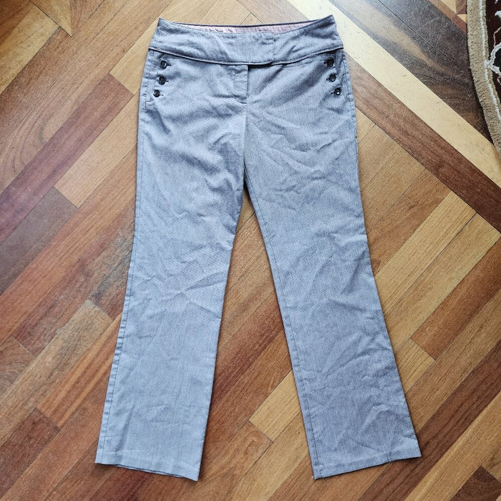 Joe B By Joe Benbassett Juniors Medium Rise Gray Pants Size 9